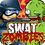 swat & zombie wallpaper android application logo